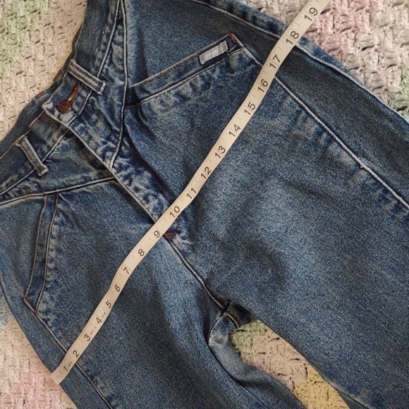 Vintage Jordache Size 13 High Rise 100% Cotton Jeans - Picture 9 of 16